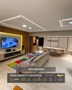 Apartamento com 3 Quartos à venda, 130m² no Patamares, Salvador