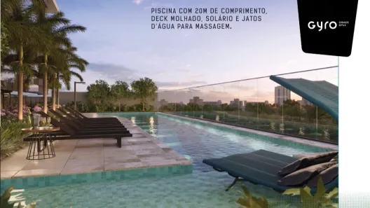 Flat com 1 Quarto à venda, 44m² no Setor Bueno, Goiânia