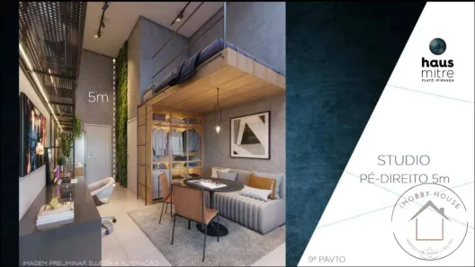 Apartamento com 2 Quartos à venda, 23m² no Vila Dom Pedro I, São Paulo