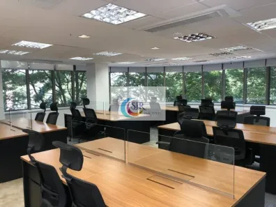 Sala Comercial para alugar, 320m² no Cidade Monções, São Paulo