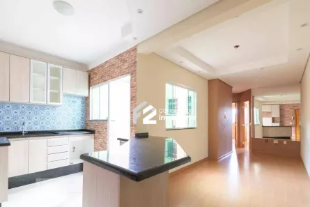 Apartamento com 2 Quartos à venda, 55m² no Vila Alzira, Santo André