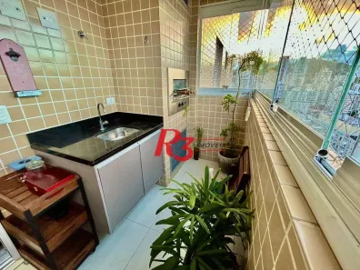 Apartamento com 2 Quartos à venda, 91m² no Gonzaga, Santos