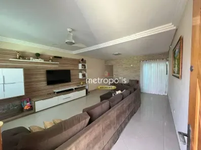 Sobrado com 3 Quartos à venda, 239m² no Vila Scarpelli, Santo André