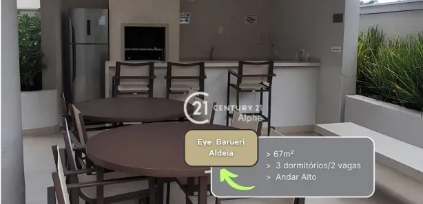 Apartamento com 3 Quartos à venda, 69m² no Jardim Iracema/Aldeia, Barueri