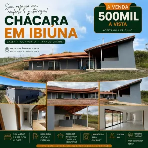 Fazenda/Sítio com 3 Quartos à venda, 115m² no , Ibiúna