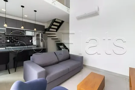 Apartamento com 1 Quarto para alugar, 73m² no Vila Olímpia, São Paulo