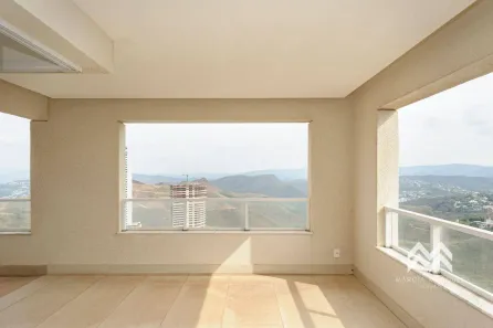 Apartamento com 4 Quartos para alugar, 198m² no Serra do Curral Del Rey, Nova Lima