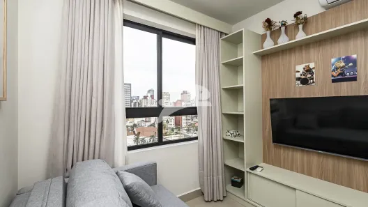 Apartamento com 1 Quarto para alugar, 28m² no Centro, Curitiba