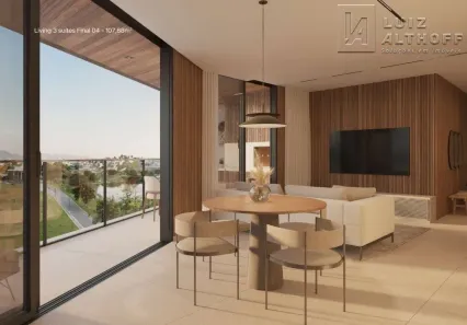 Apartamento com 3 Quartos à venda, 107m² no Pedra Branca, Palhoça