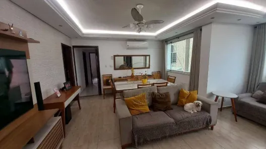 Apartamento com 3 Quartos à venda, 129m² no Campo Grande, Santos