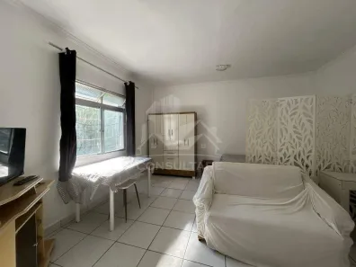 Apartamento com 1 Quarto para alugar, 35m² no Itararé, São Vicente
