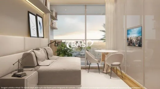 Apartamento com 1 Quarto à venda, 34m² no Centro, Curitiba