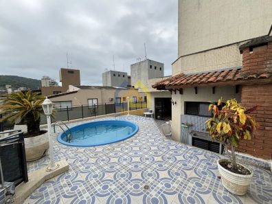 Cobertura com 4 Quartos à venda, 176m² no Loteamento João Batista Julião, Guarujá