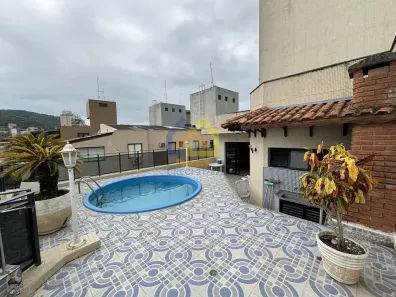 Cobertura com 4 Quartos à venda, 176m² no Loteamento João Batista Julião, Guarujá