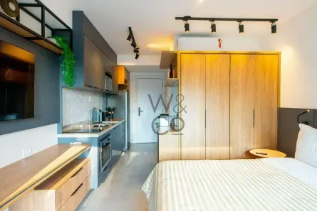 Apartamento com 1 Quarto à venda, 30m² no Indianópolis, São Paulo
