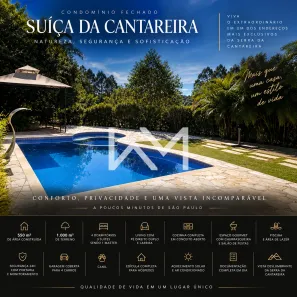 Casa de Condomínio com 4 Quartos à venda, 550m² no Roseira, Mairiporã