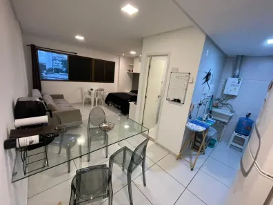 Apartamento com 1 Quarto para venda ou aluguel, 32m² no Aflitos, Recife