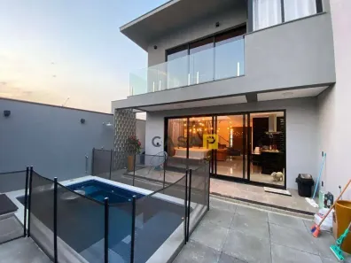 Casa de Condomínio com 3 Quartos à venda, 221m² no Residencial Jardim de Mônaco, Hortolândia