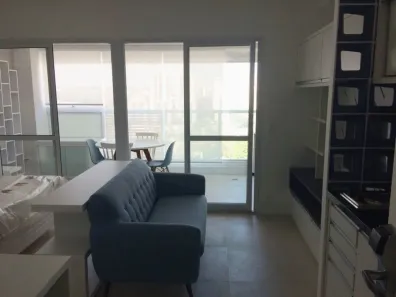 Apartamento com 1 Quarto para alugar, 35m² no Brooklin Paulista, São Paulo