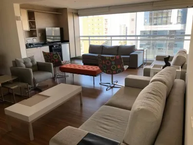 Apartamento com 2 Quartos para alugar, 107m² no Cidade Monções, São Paulo