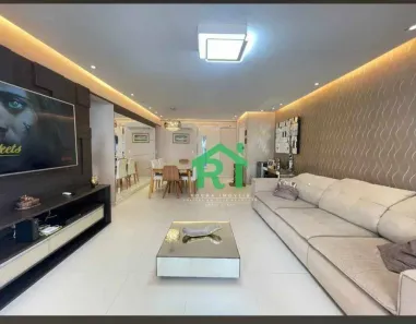 Apartamento com 3 Quartos à venda, 115m² no Barra Funda, Guarujá