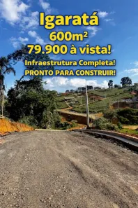 Lote/Terreno à venda, 600m² no Centro, Igaratá