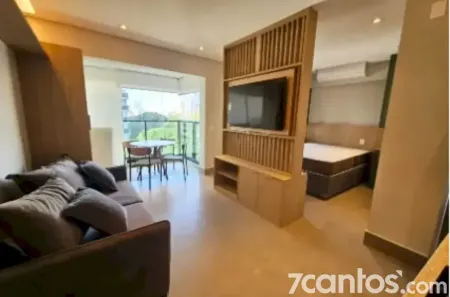Apartamento com 1 Quarto para alugar, 35m² no Indianópolis, São Paulo