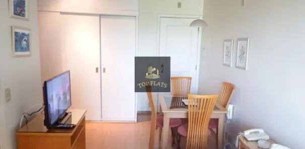 Flat com 1 Quarto para alugar, 35m² no Jardim Paulistano, São Paulo