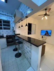 Apartamento com 2 Quartos para alugar, 74m² no Ponta da Praia, Santos