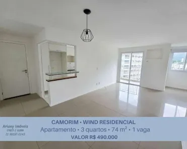 Apartamento com 3 Quartos à venda, 74m² no Jacarepaguá, Rio de Janeiro
