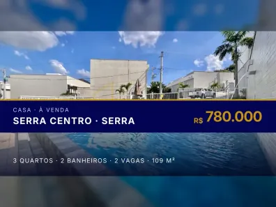 Casa com 3 Quartos à venda, 109m² no Serra Centro, Serra