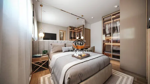 Apartamento com 2 Quartos à venda, 49m² no Lindóia, Curitiba
