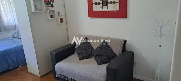Kitnet com 1 Quarto à venda, 21m² no Santa Teresa, Rio de Janeiro