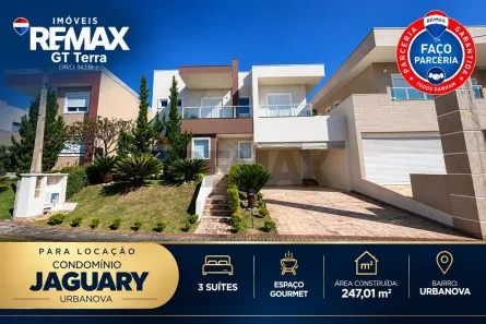Casa de Condomínio com 4 Quartos para alugar, 247m² no Condomínio Residencial Jaguary, São José dos Campos