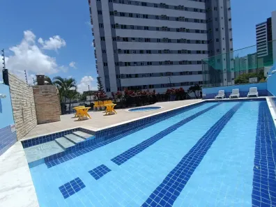 Apartamento com 3 Quartos para alugar, 64m² no Farol, Maceió