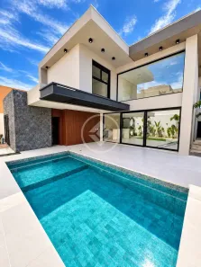 Casa de Condomínio com 5 Quartos à venda, 363m² no Condomínio Florais Itália, Cuiabá