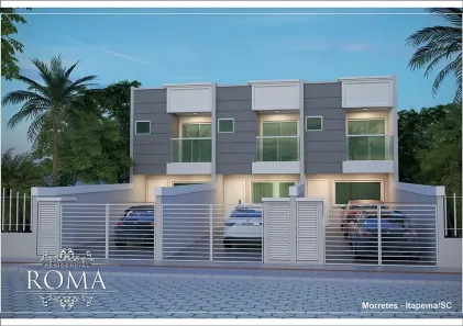 Sobrado com 2 Quartos à venda, 80m² no Jardim Praia Mar, Itapema