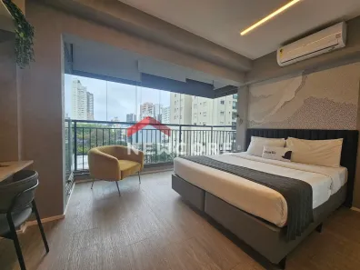 Apartamento com 1 Quarto à venda, 25m² no Indianópolis, São Paulo