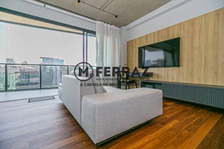 Apartamento com 1 Quarto para alugar, 58m² no Vila Olímpia, São Paulo