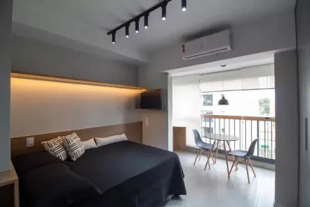 Kitnet com 1 Quarto à venda, 25m² no Brooklin Paulista, São Paulo