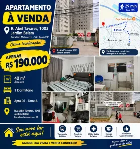 Apartamento com 2 Quartos à venda, 40m² no Jardim Belém, São Paulo