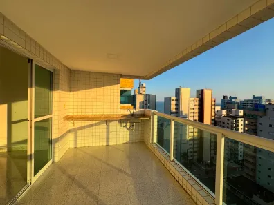 Apartamento com 2 Quartos para alugar, 106m² no Tupi, Praia Grande