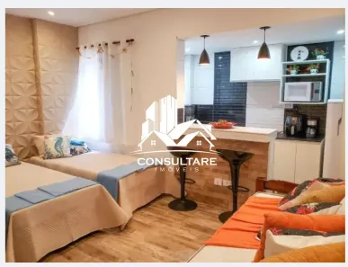 Apartamento com 1 Quarto para alugar, 30m² no Embaré, Santos
