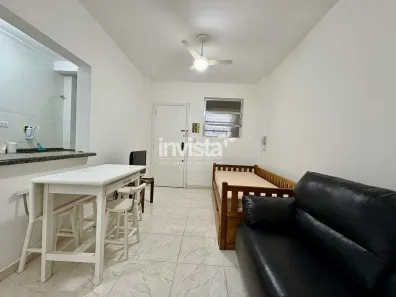 Apartamento com 1 Quarto à venda, 54m² no Pompéia, Santos