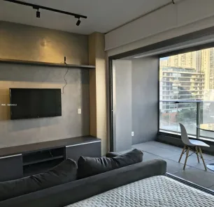 Apartamento com 1 Quarto para alugar, 41m² no Brooklin Paulista, São Paulo