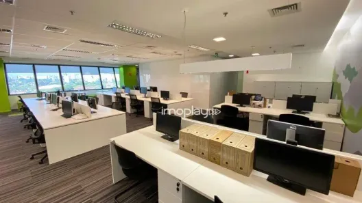 Sala Comercial para alugar, 465m² no Cidade Monções, São Paulo