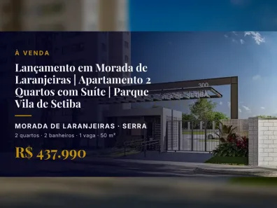 Apartamento com 2 Quartos à venda, 50m² no Morada de Laranjeiras, Serra
