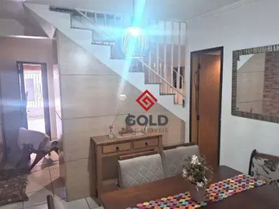 Sobrado com 3 Quartos à venda, 101m² no Jardim das Maravilhas, Santo André