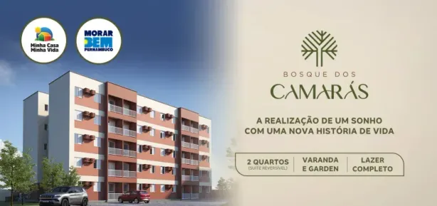 Apartamento com 2 Quartos à venda, 46m² no João Paulo II, Camaragibe
