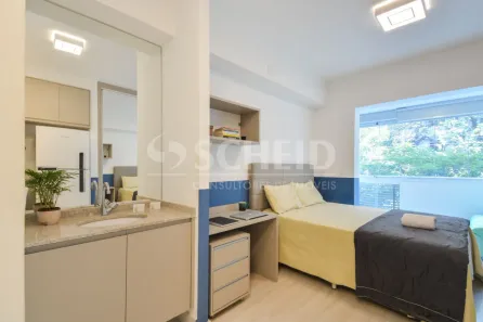 Flat com 1 Quarto à venda, 24m² no Vila Madalena, São Paulo